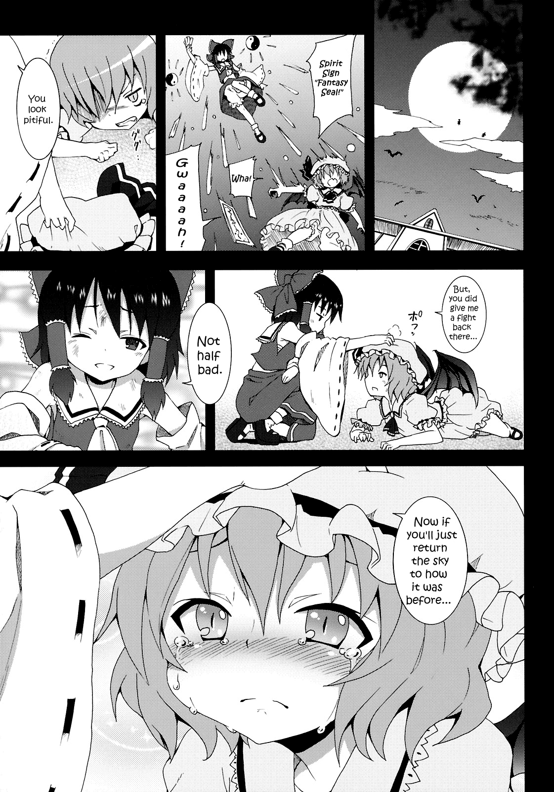 Remilia kara no Chousenjou | Remilia's Challenge page 6 full