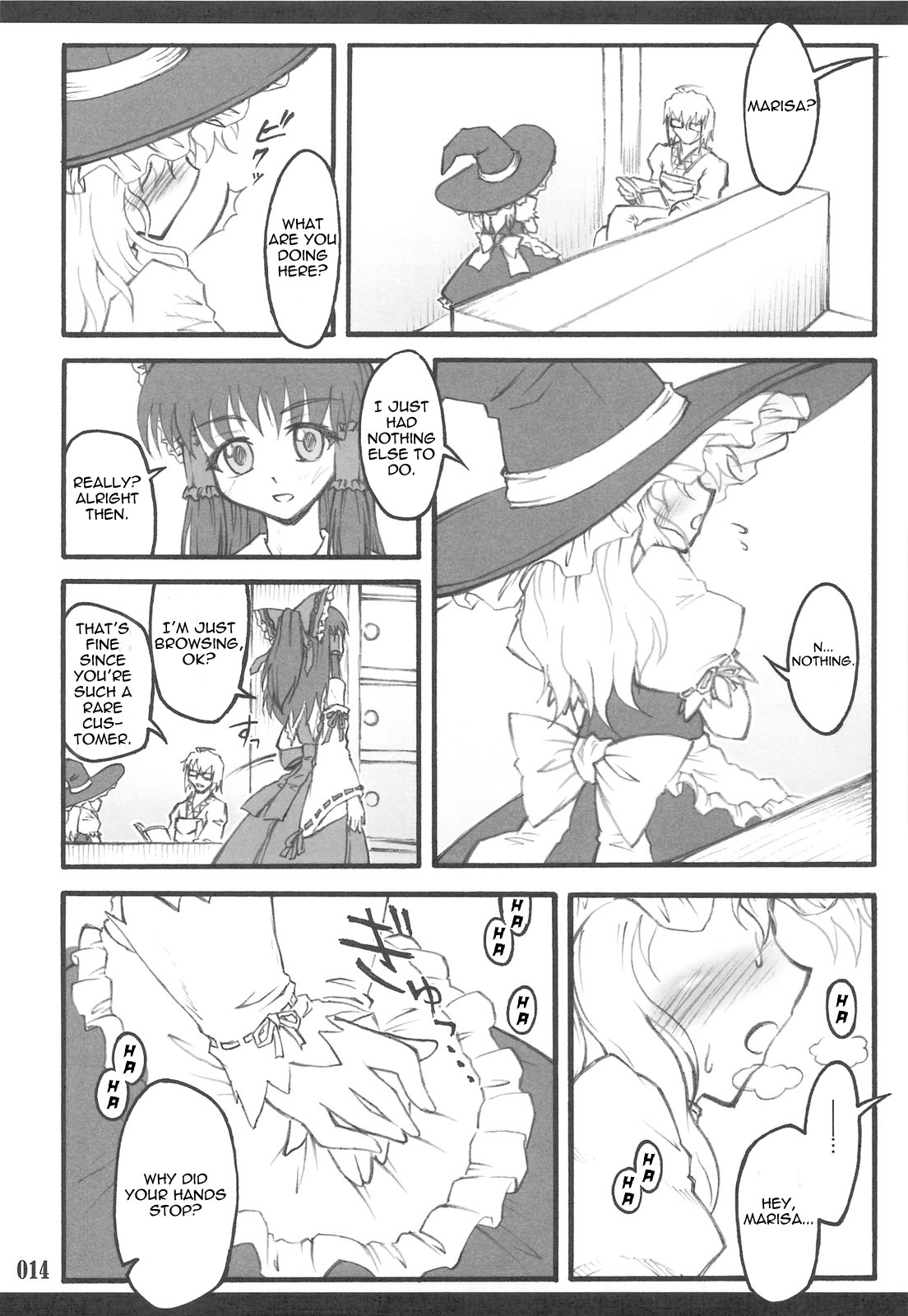 Touhou Shoujo Saiin ~Mahou Shoujohen~: Marisa  =Wrathkal+Someone1001= page 3 full