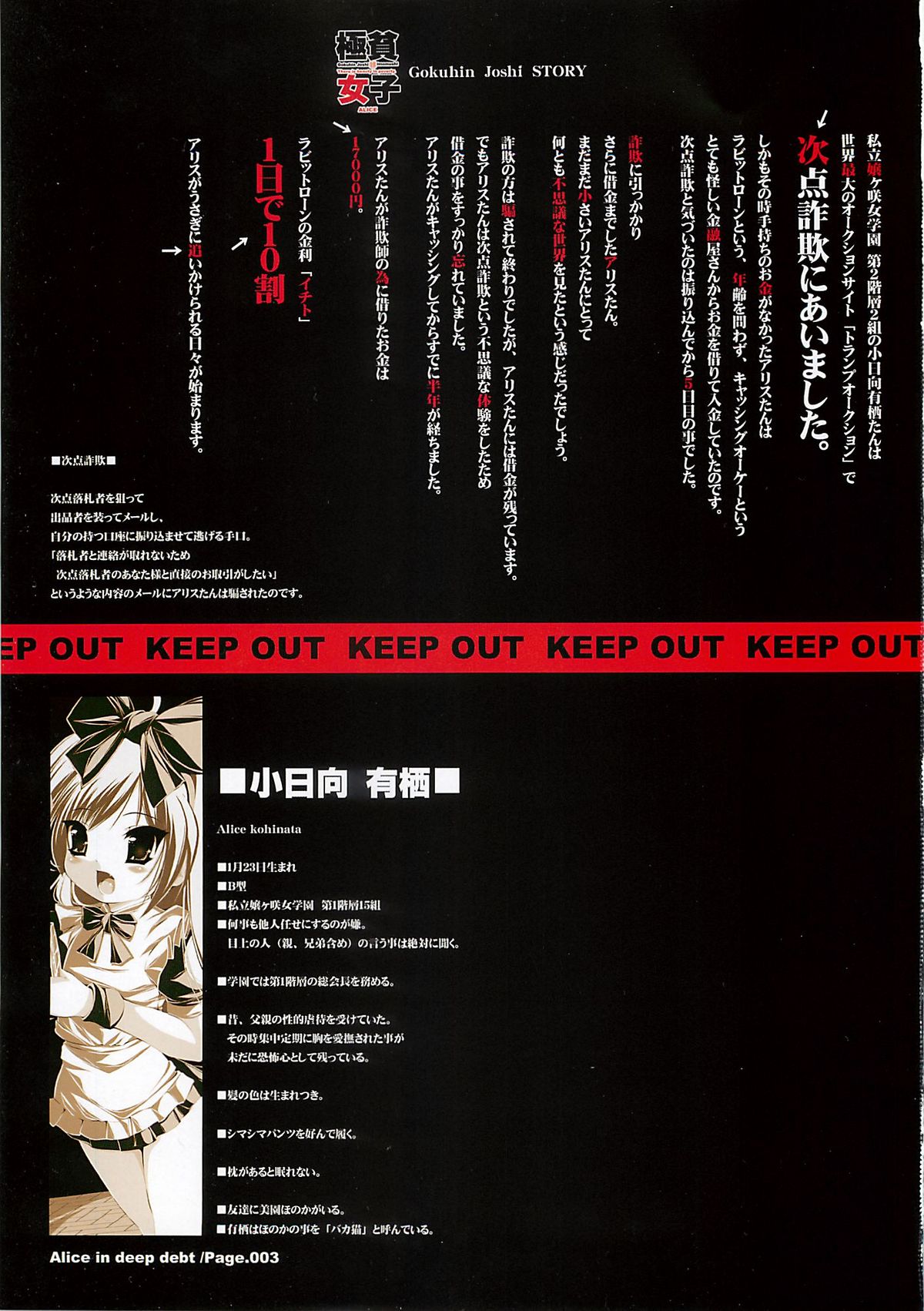 Gokuhin Joshi -ALICE- page 2 full