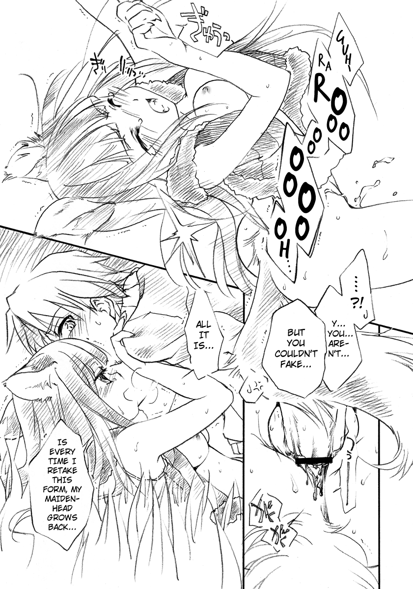 Ookami no Hatsujouki | Wolf and the Rutting Season   =Strange Companions= page 7 full