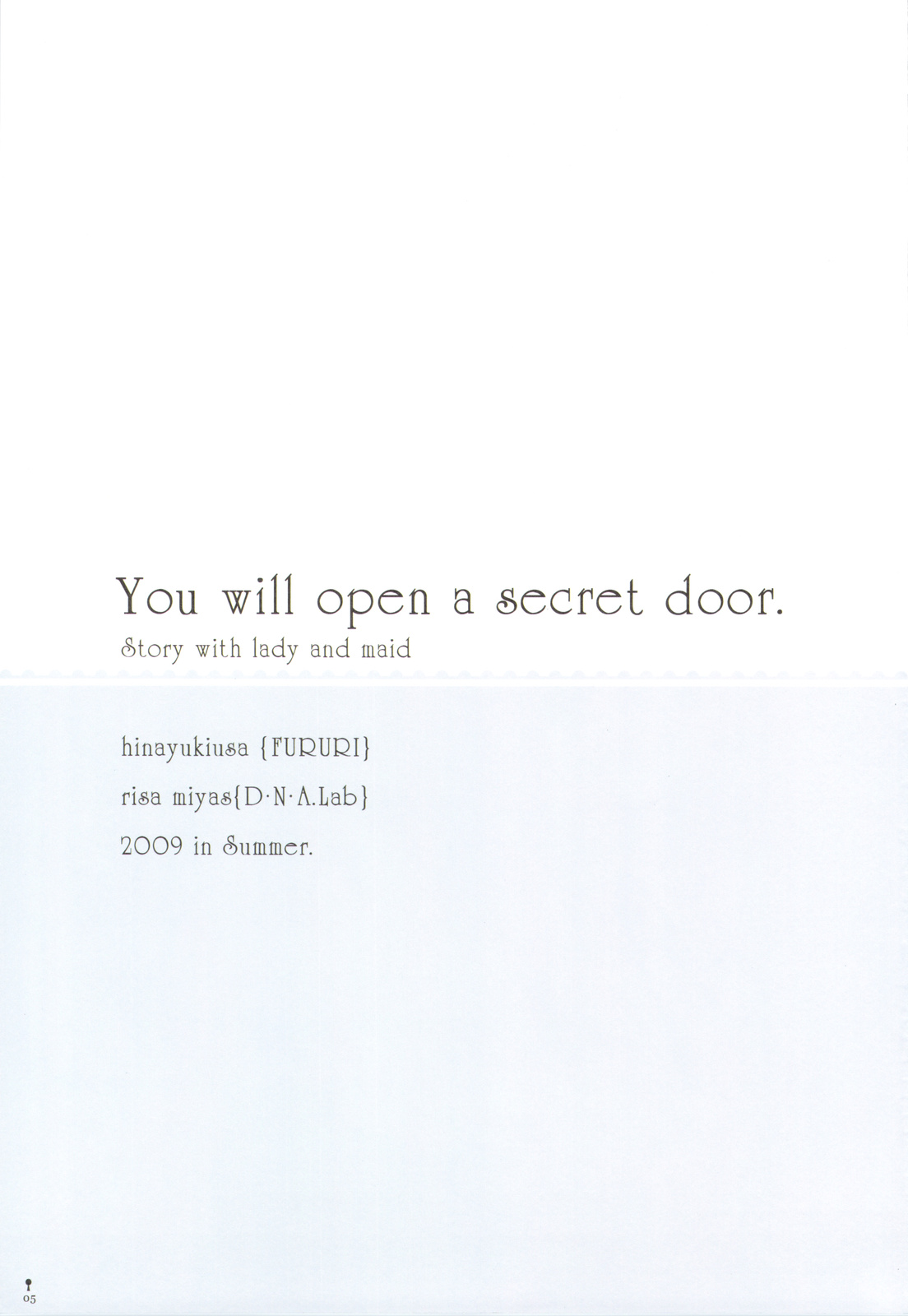 The ribbon and secret to little lady page 7 full