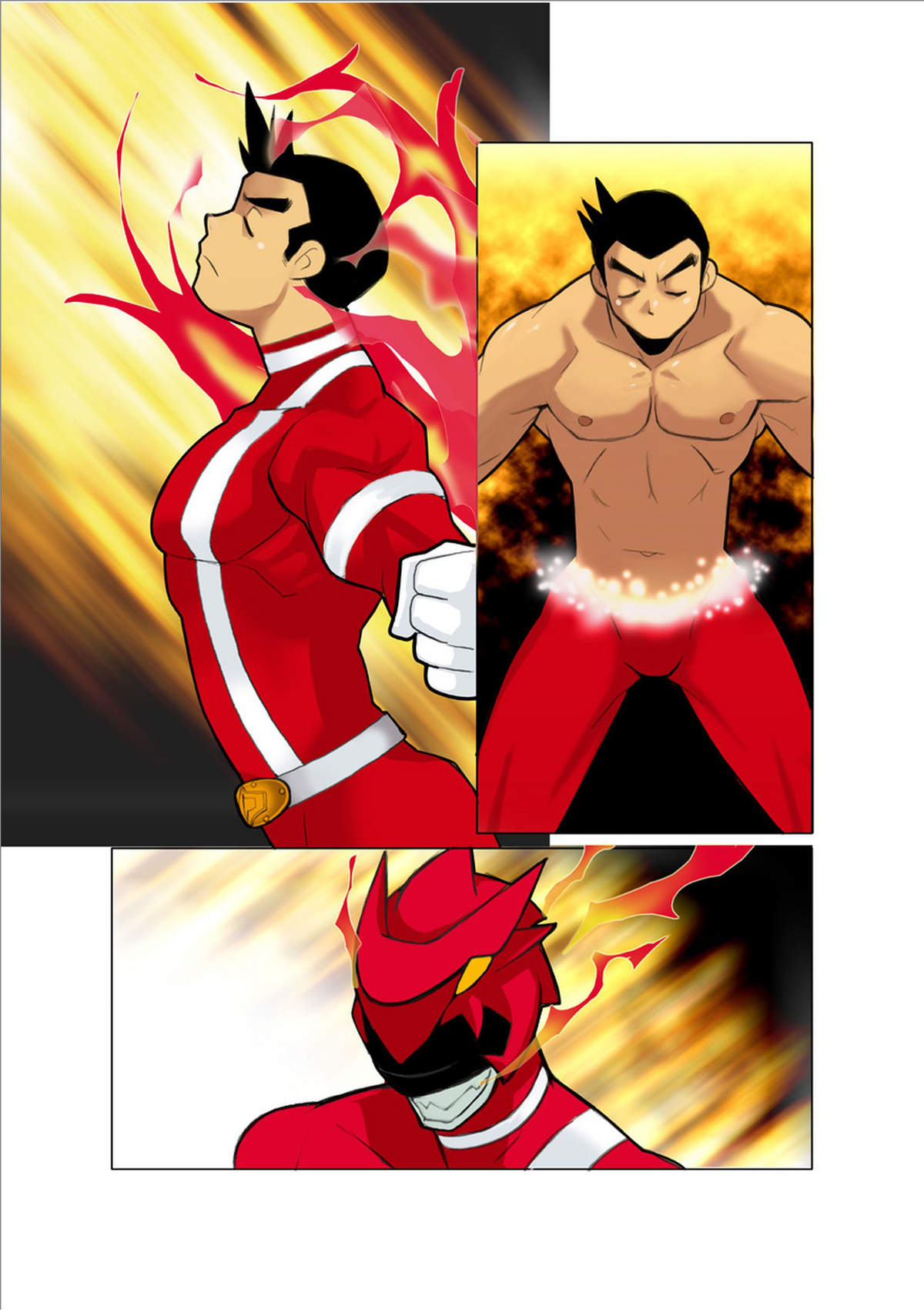 Dragon Ranger Aka Hen Joshou, Vol. 1-4 | Dragon Ranger Red Prologue, Chapter 1-4 page 7 full