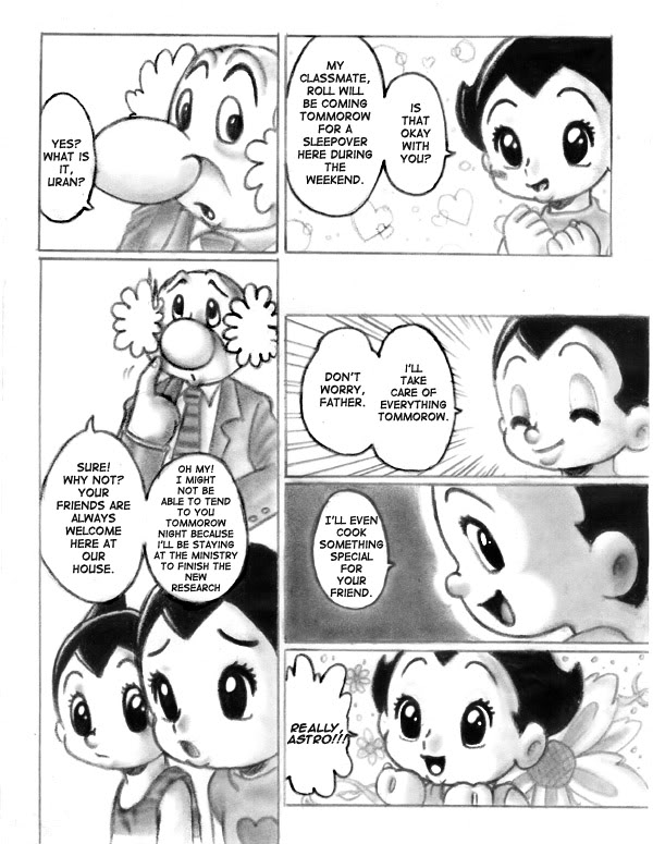 Astro girl doujin page 2 full