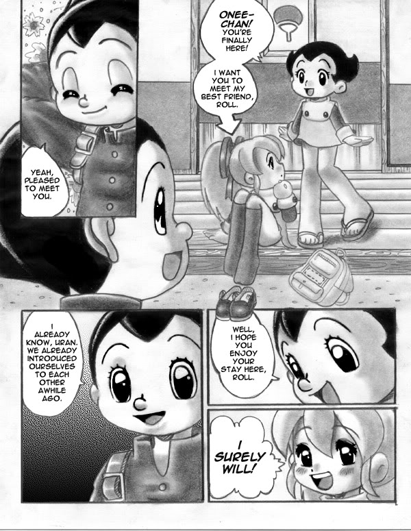 Astro girl doujin page 8 full