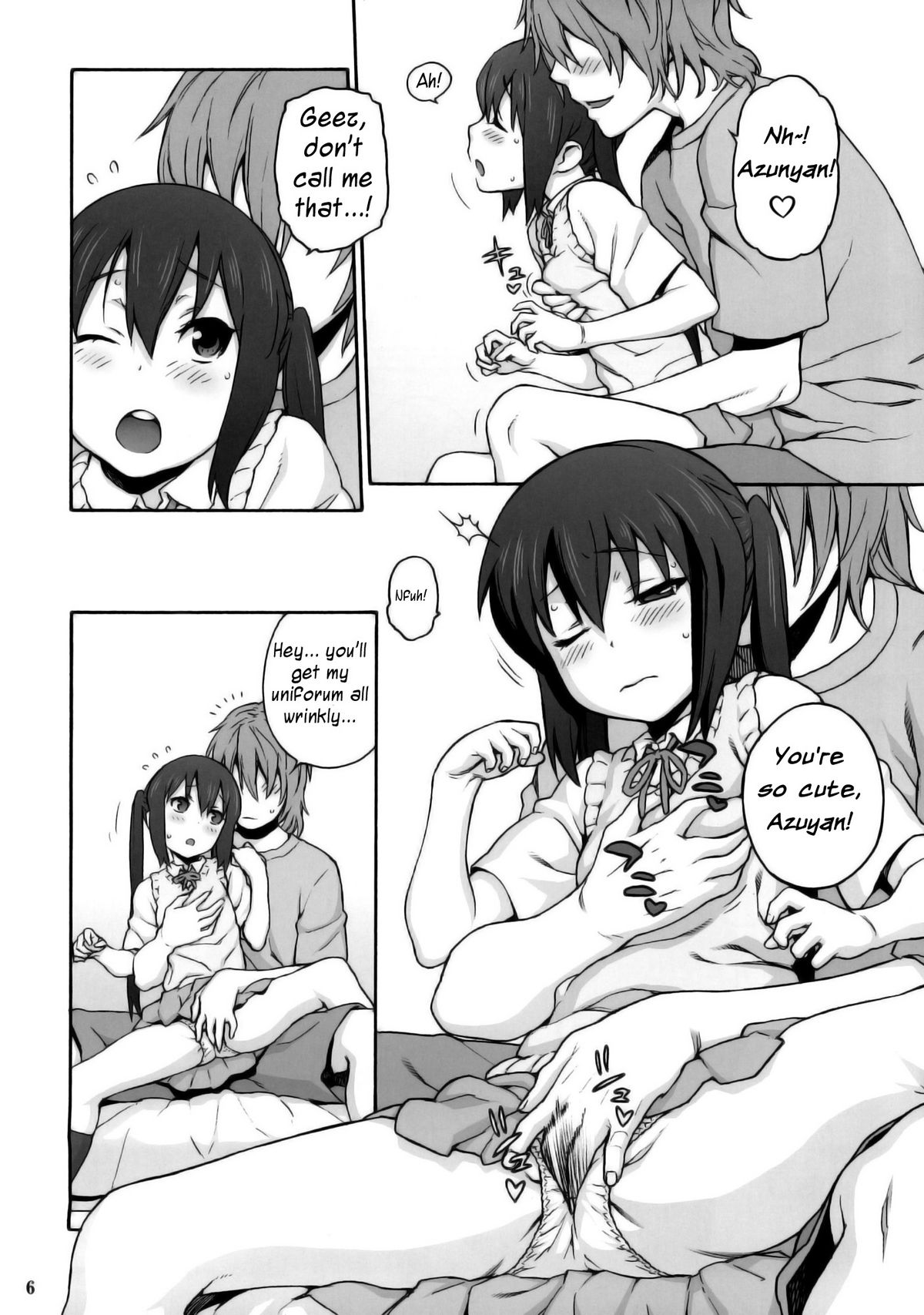 Love Love Azunyan   =Team Vanilla= page 5 full