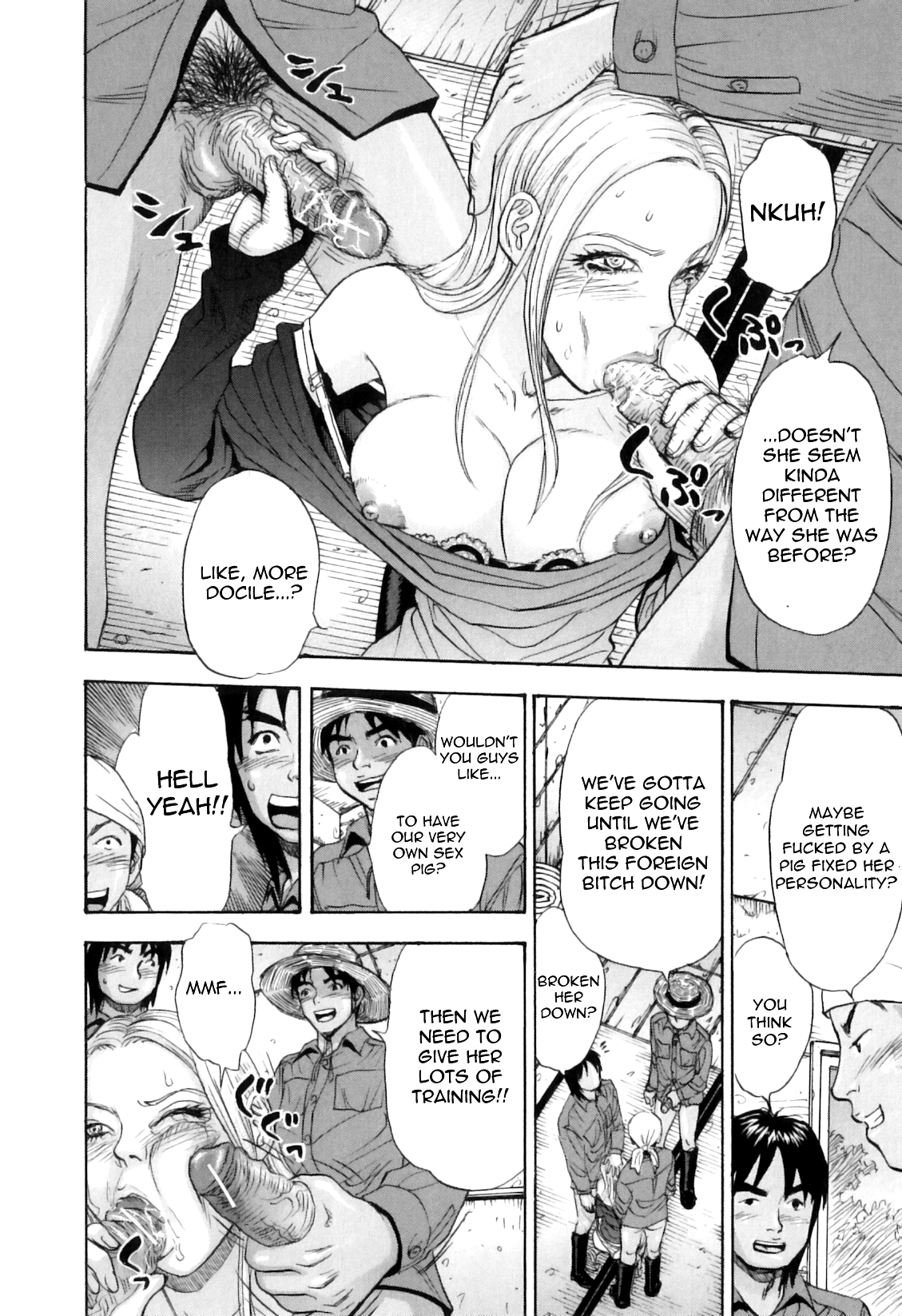 Blue Eye no Mesubuta | Blue-Eyed Sow   =LWB= page 10 full