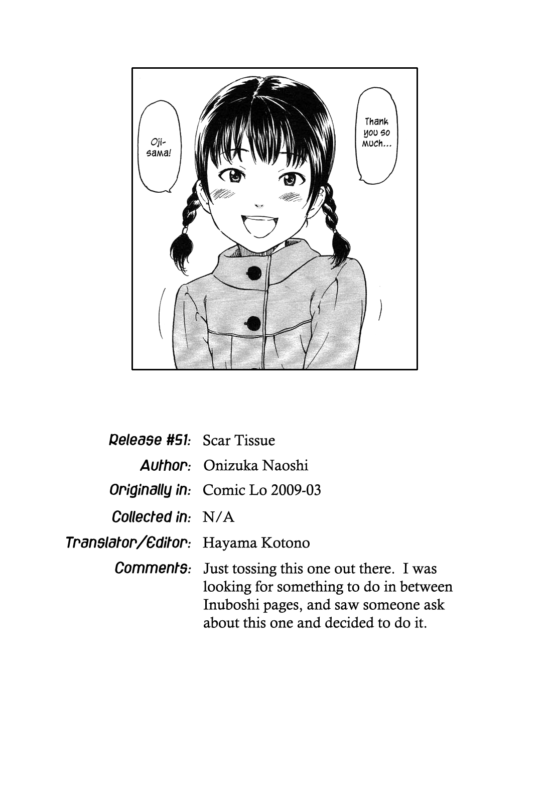 Scar tissue page 1 full