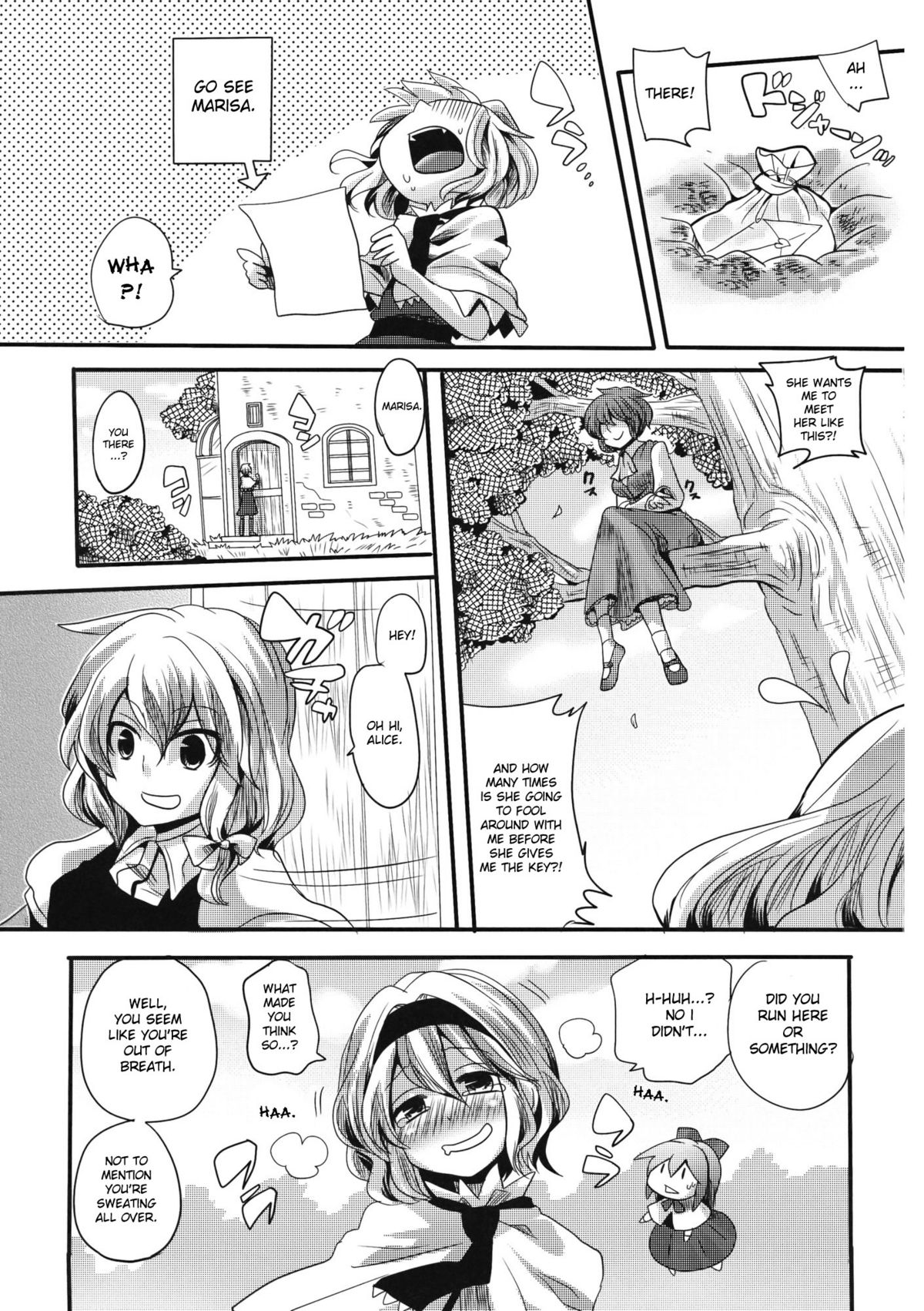 Yuuka ga do S de Alice ga M de | Yuuka is a Sadist, While Alice is a Masochist page 6 full