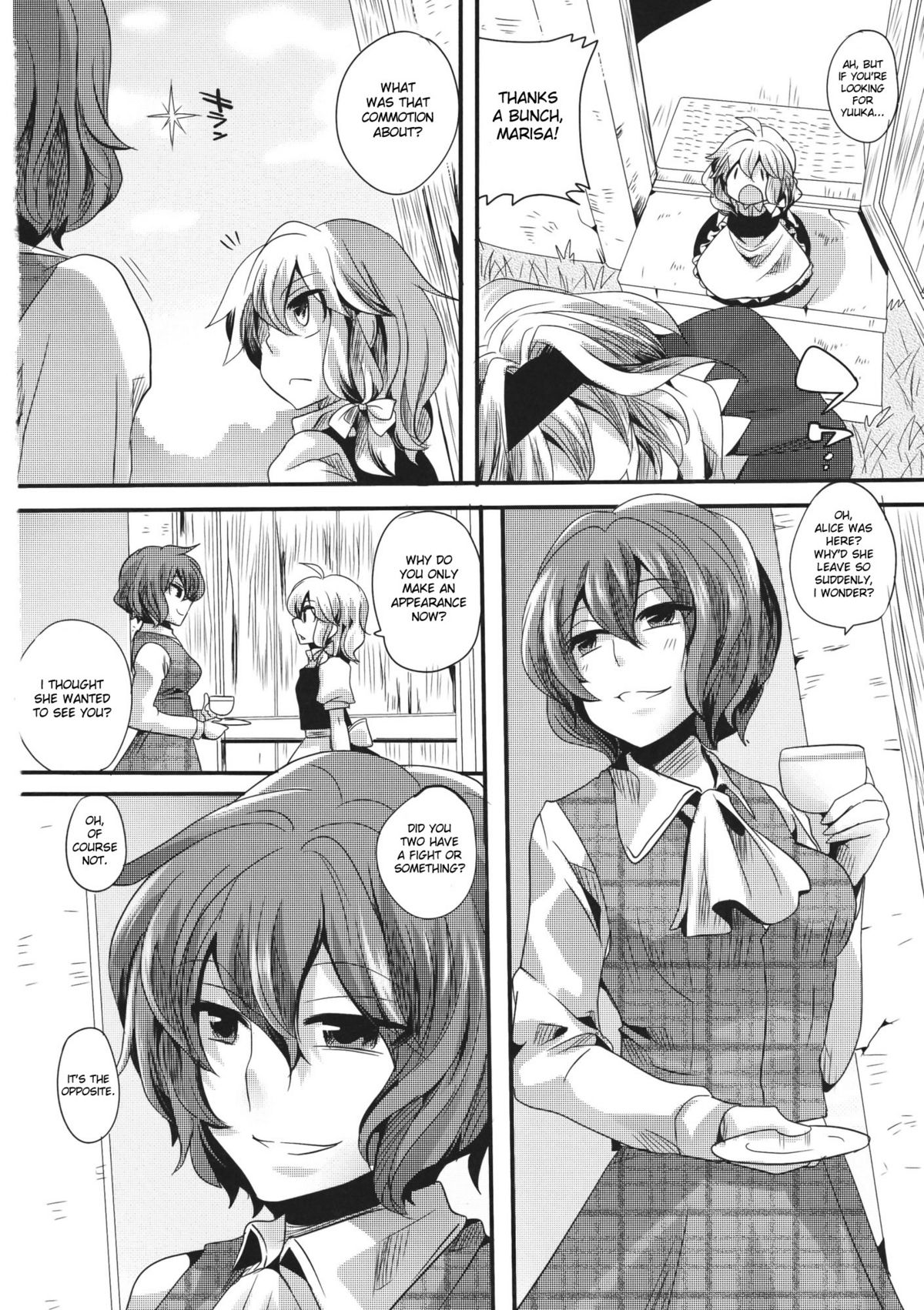 Yuuka ga do S de Alice ga M de | Yuuka is a Sadist, While Alice is a Masochist page 9 full
