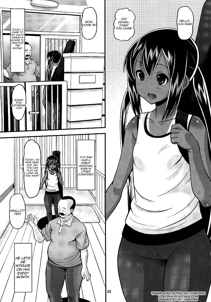 Nemutteru Hiyake Azu-nyan ni Itazura page 2 full