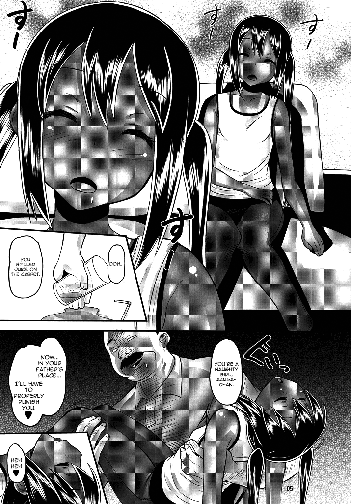 Nemutteru Hiyake Azu-nyan ni Itazura page 4 full