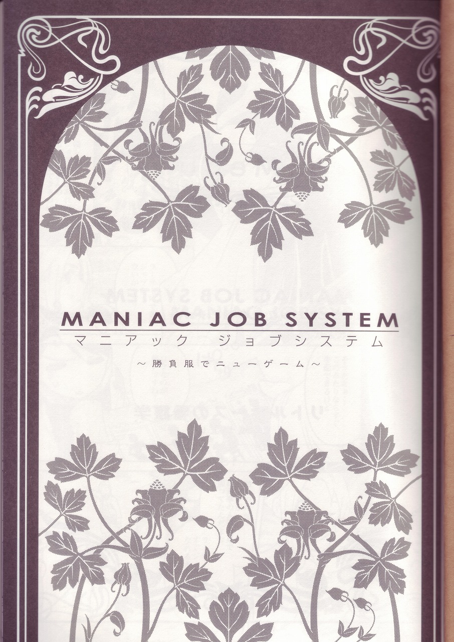 MANIAC JOB SYSTEM page 3 full