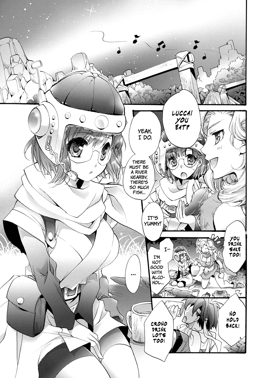 Lucca no Hikigane | Lucca's Trigger   =Team Vanilla= page 4 full
