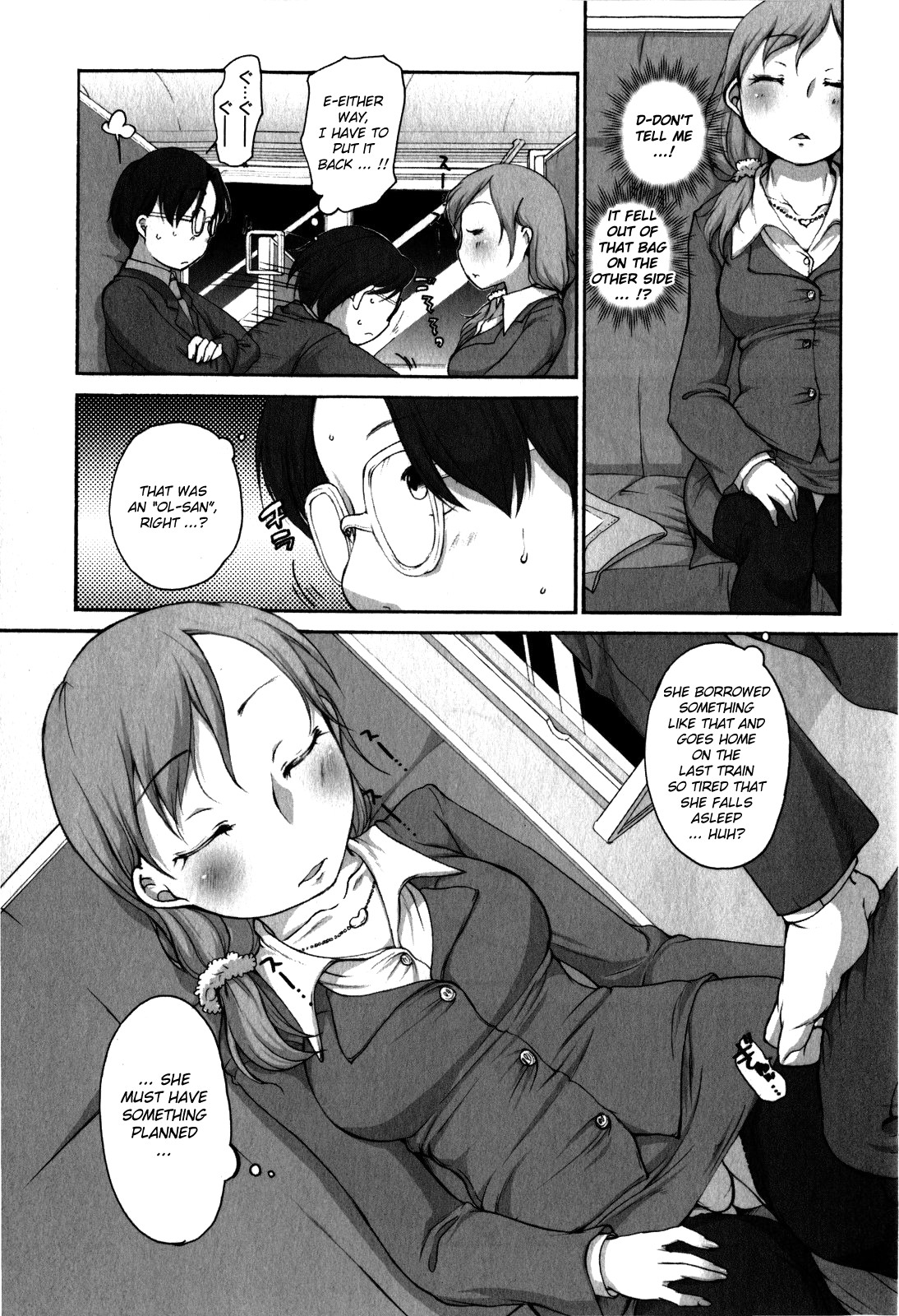 OL-san no Dokkidoki Nyannyan Densha | OL-sans Exciting Make-out Train page 3 full