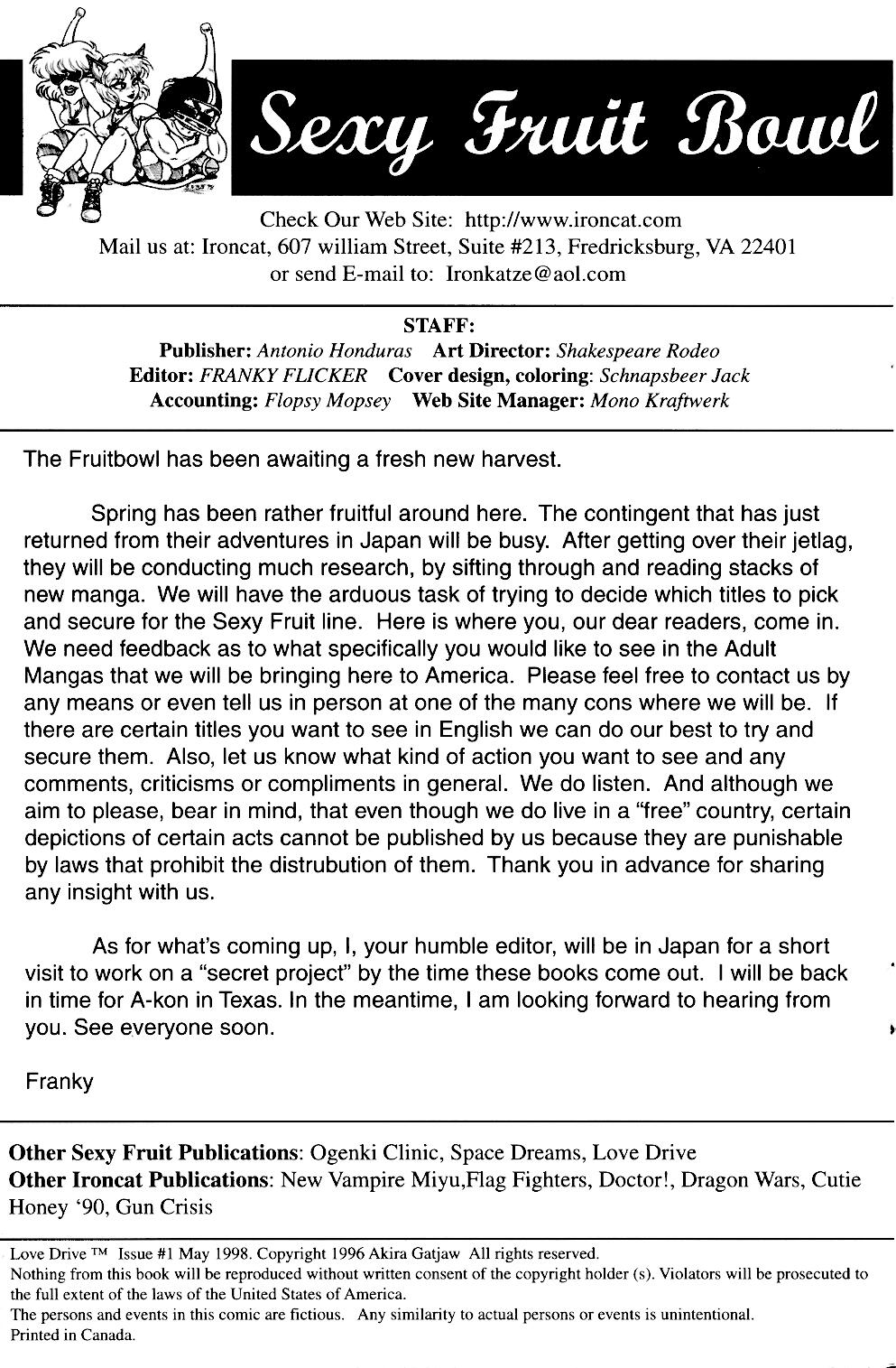 Love Drive Vol 1 Part 1 page 2 full