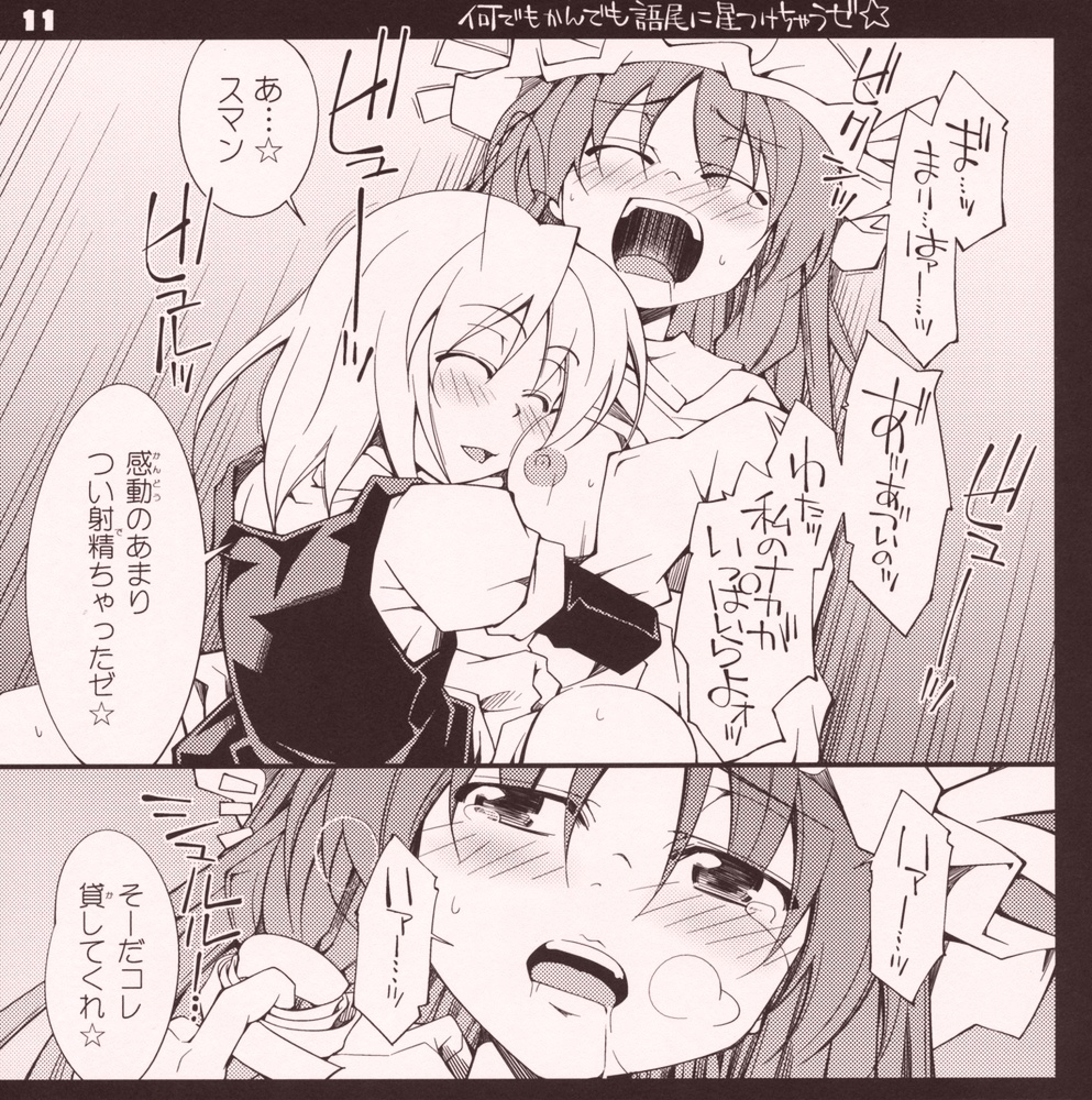 Garlic Koumakan Mega Black Label "Watashi to Marisa by Patchouli Knowledge" page 10 full