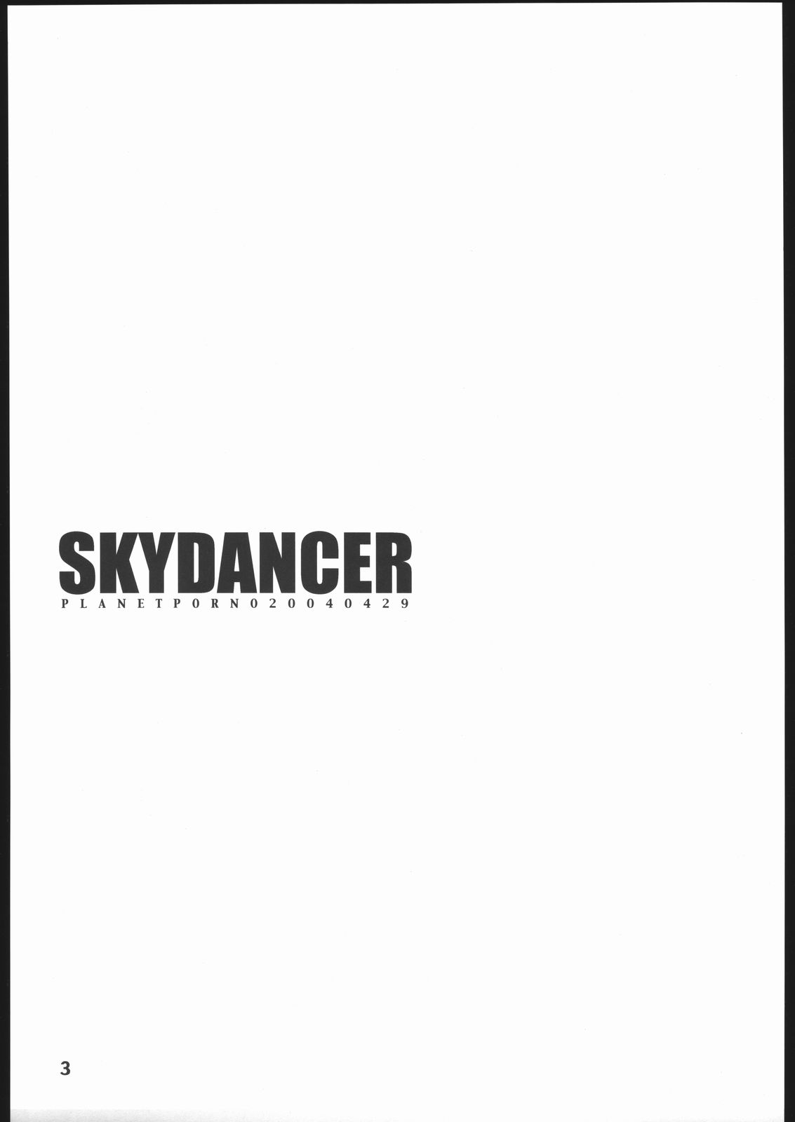Sky Dancer page 2 full
