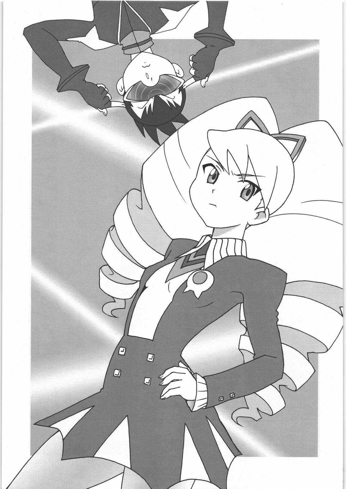 Kaiki Drill Onna Tai Kyoufu Denpa Ningen page 2 full