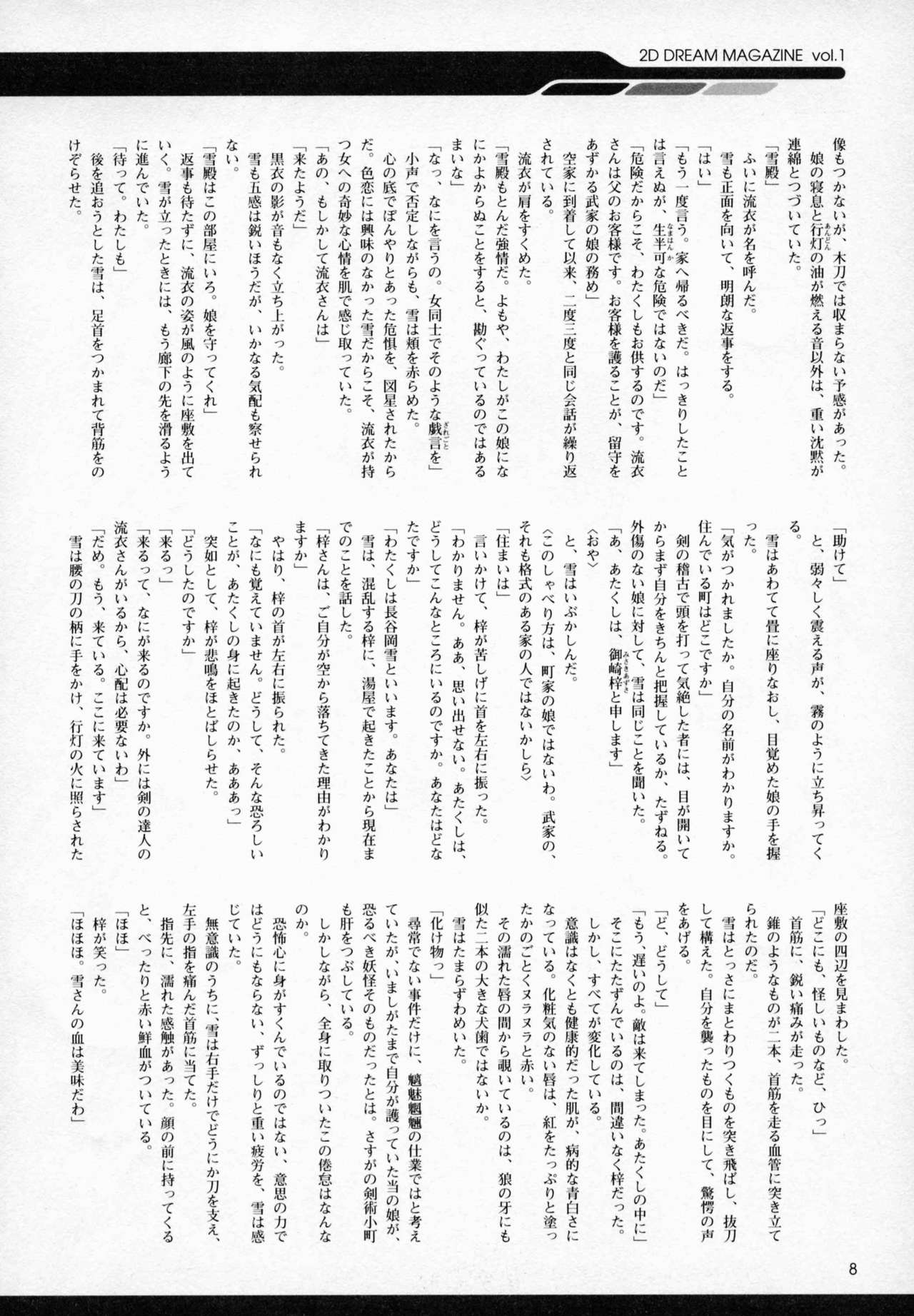 2D Dream Magazine 2001-12 Vol. 1 page 8 full