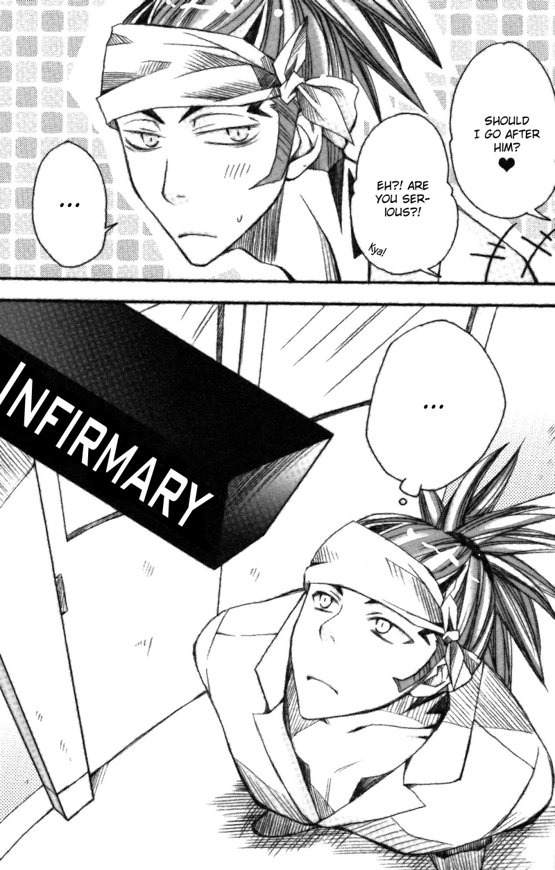 Byakuya Sensei to Renji-kun. page 6 full