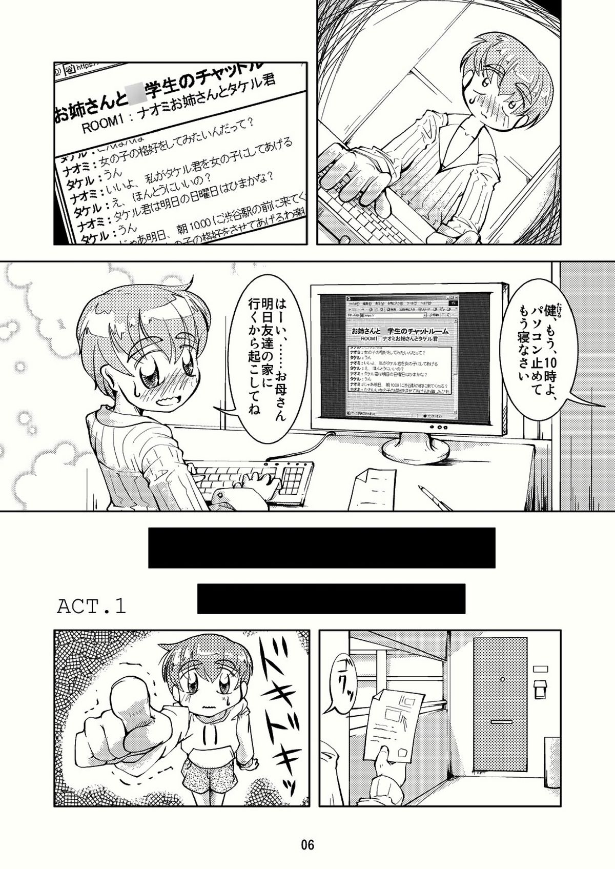 Crossdressing Boys Assemblage page 5 full