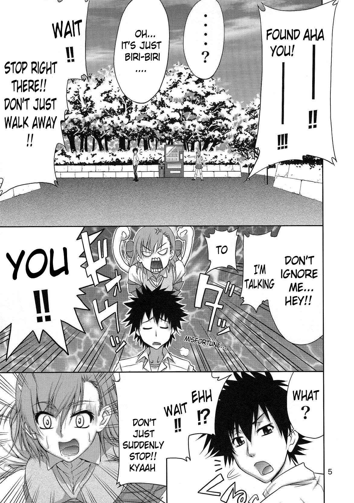 Touma x Misaka's Moe Doujinshi page 4 full