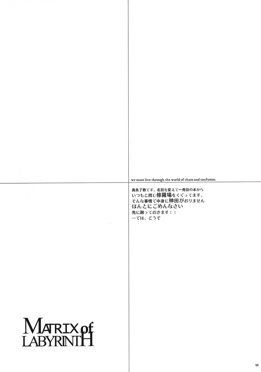The Matrix of Labirynth page 3 full