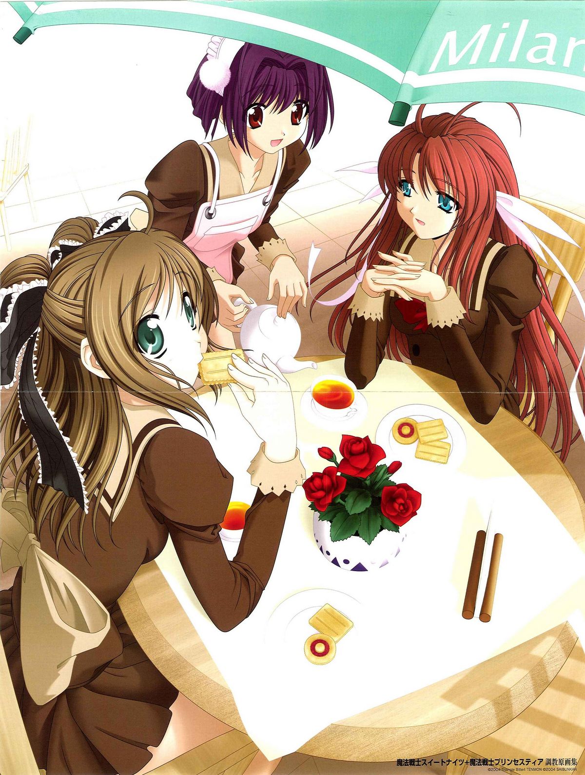 Mahou Senshi Sweet Knights + Mahou Senshi Princess Tear Choukyou Gengashuu page 1 full