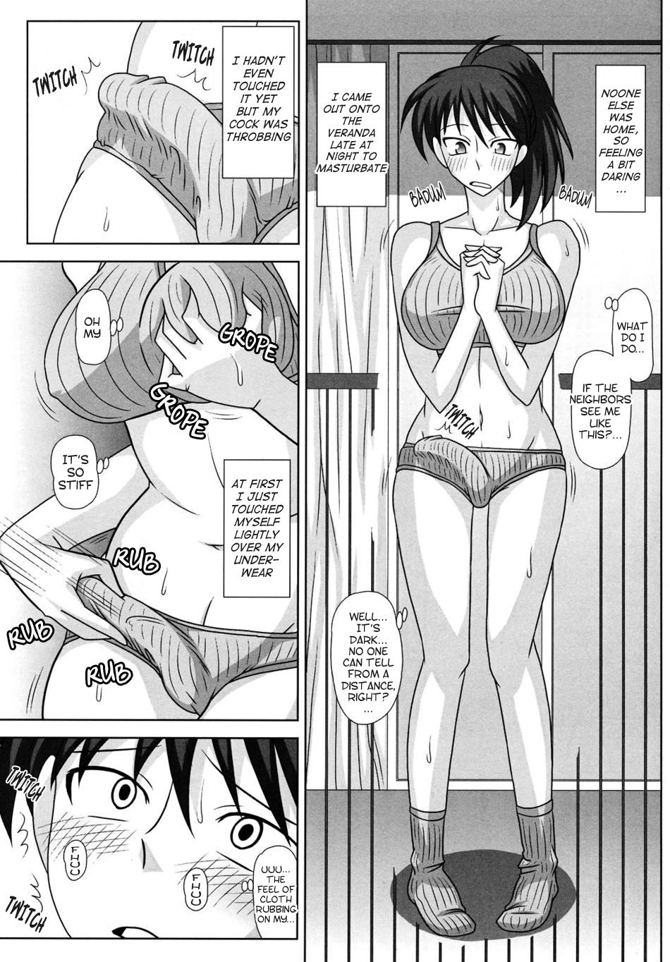Futanari Roshutsu Mania 2 | Futanari Exposure Mania 2 page 6 full