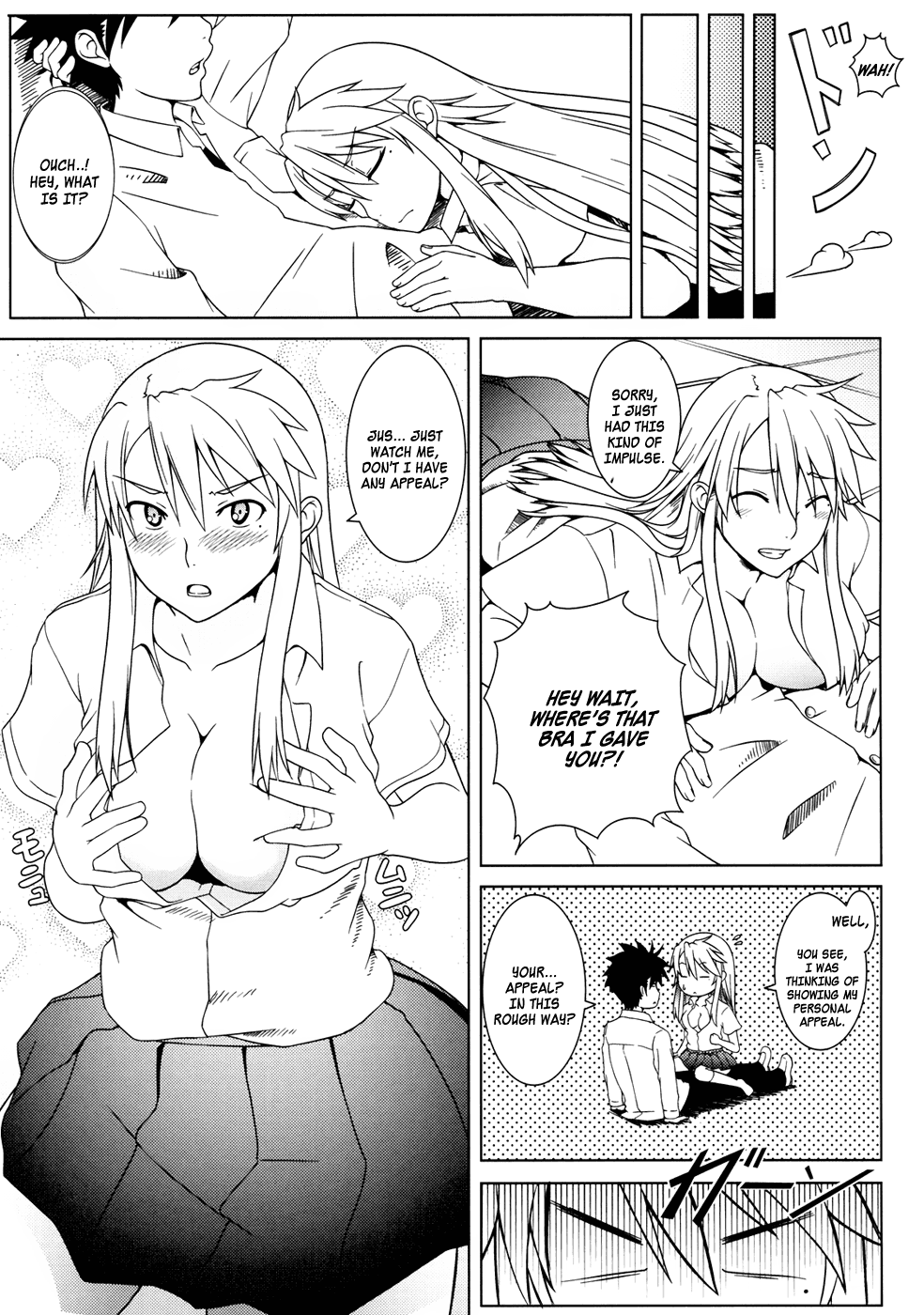 Itazura Nyanko! | The Teasing Cat Girl! page 8 full