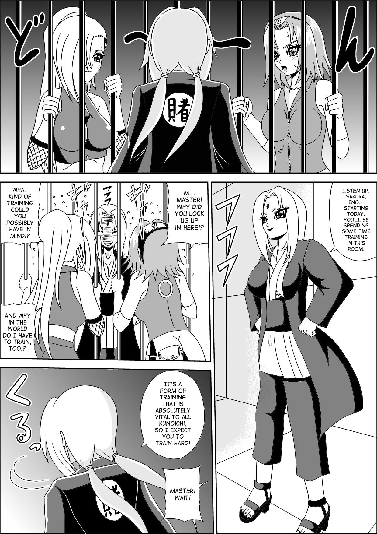 Kunoichi Ryoujoku Tane Tsuki Shugyou | Kunoichi Disgrace Impregnation Training page 4 full