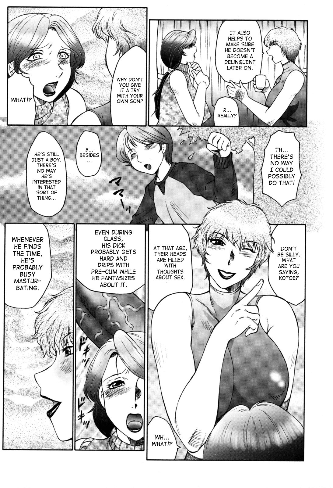 Boshino Toriko - The Captive of Mother and the Son | Enslaved Mother and Son Ch. 1-5 page 7 full