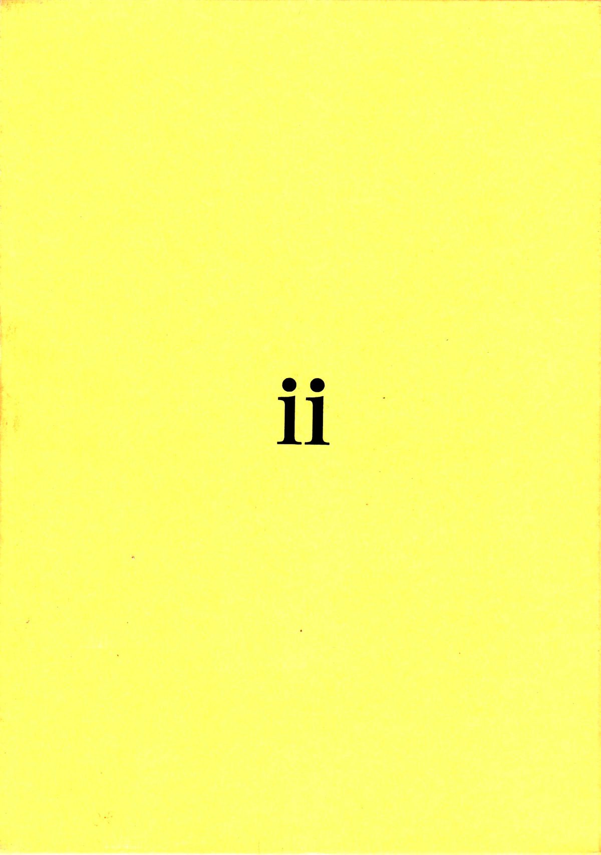 EVANGELIUM AETERNITATIS Eien no Fukuinsho ii   =Tonigobe= page 1 full