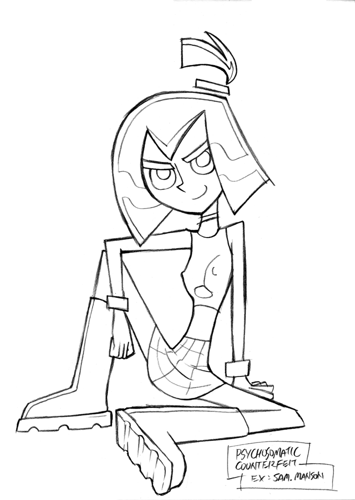 Psychosomatic Counterfeit Ex: Samantha Manson page 9 full