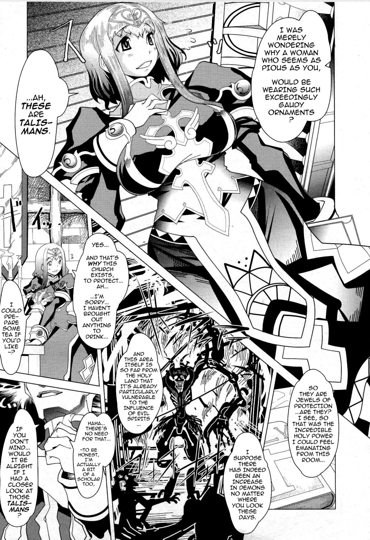 Shikkoku no Seijo Maria | Jet Black Saint Maria page 3 full