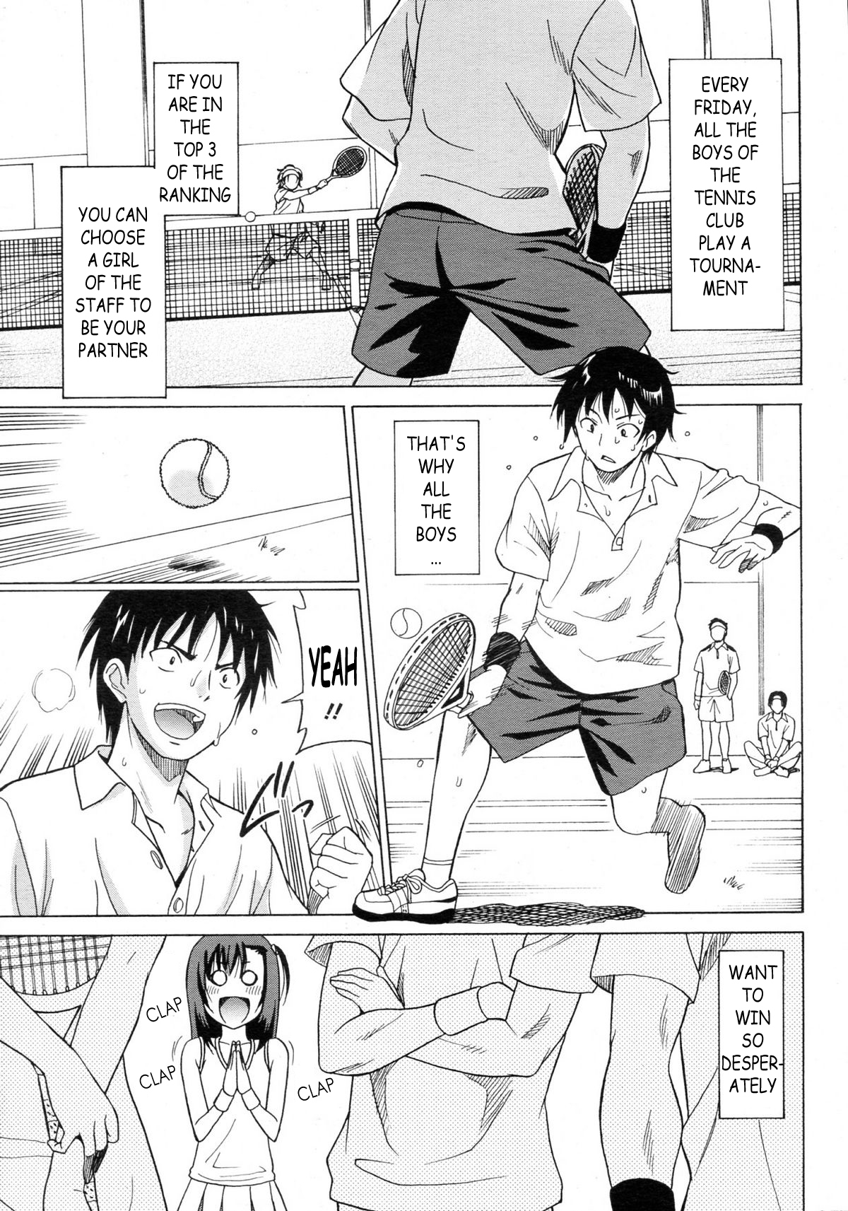 Joshikousei no Koshitsuki ~Tennis Bu-hen~ | The Tennis Club page 2 full