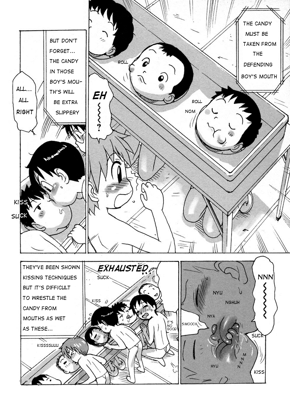 Shota-gaibutsu Kyousou | Shota Obstacle Race page 4 full