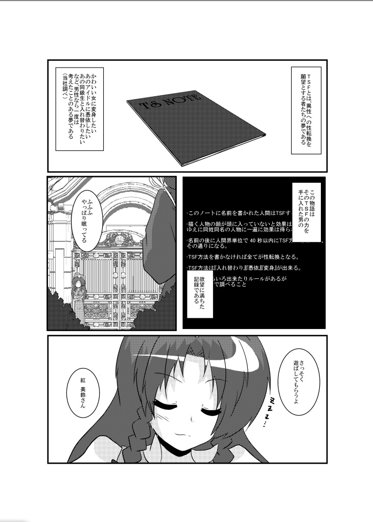 Touhou TS Monogatari ~Meiling hen~ page 4 full