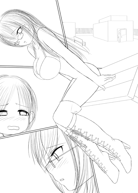 Hadaka Boots no Kyochichi Ane ga Mayonaka no Byouin no Okujou de Jitsu no Otouto to Tomodachi ni 3P Shota Shota Sareru Yatsu page 7 full