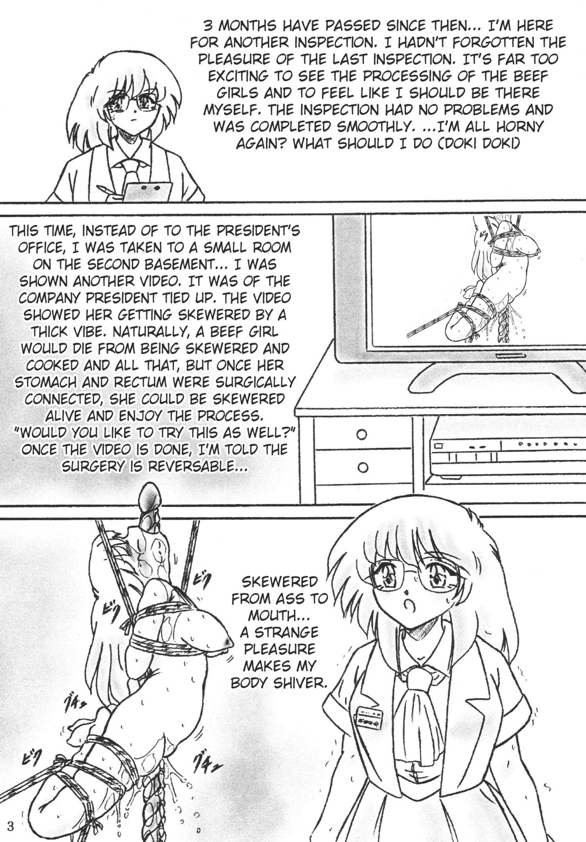 Gyuuniku Shoujo Chuu Kouhen | Beef Girls Continuation page 3 full