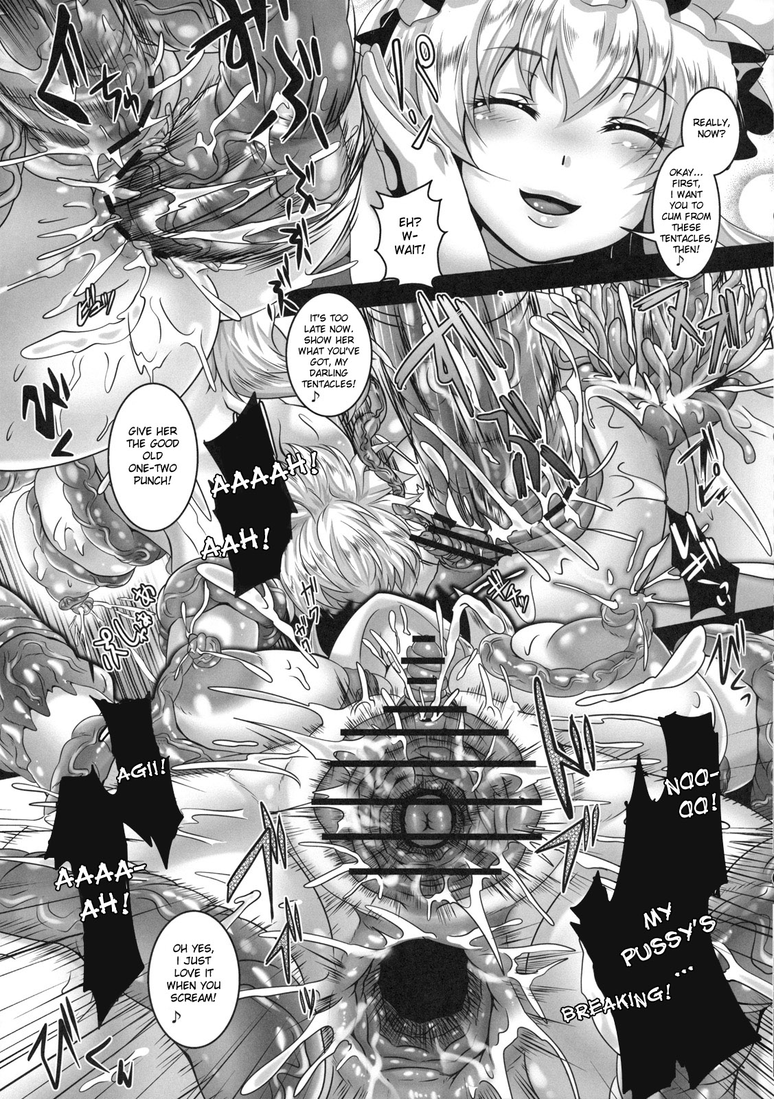 Kyouran Chijoku Sekkan | Crazed Humiliation Chastisement page 8 full