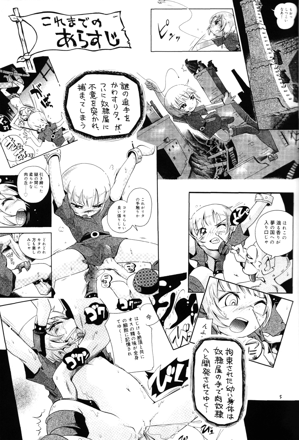 Toraware Hime Chuuhen page 5 full