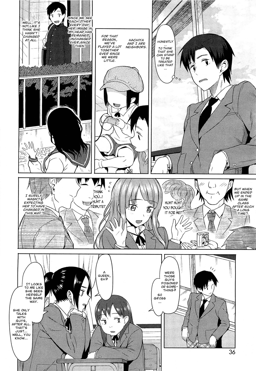 Hachiya-san no Kougeki! | Hachiya's Attack! page 2 full