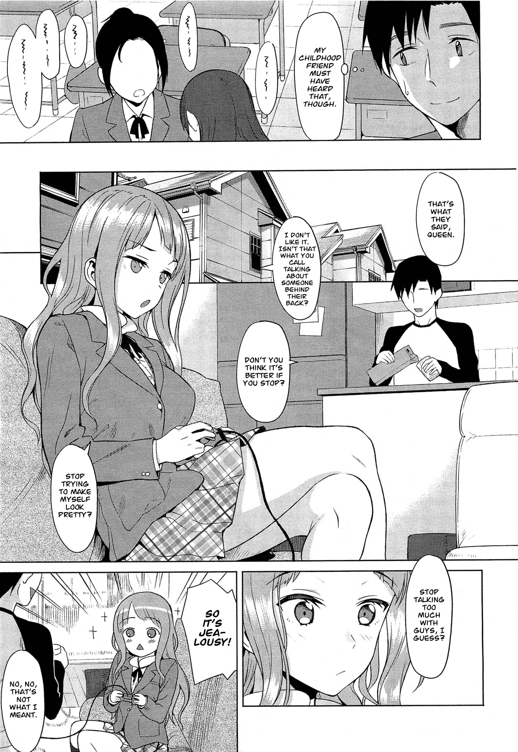 Hachiya-san no Kougeki! | Hachiya's Attack! page 3 full