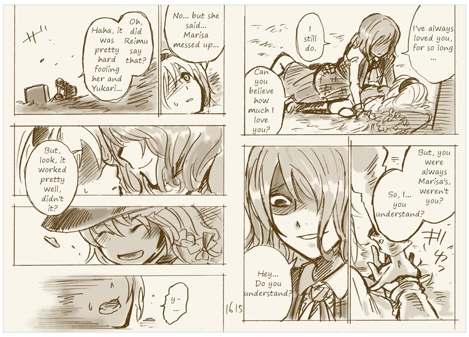 At Marisa's Grave page 8 full