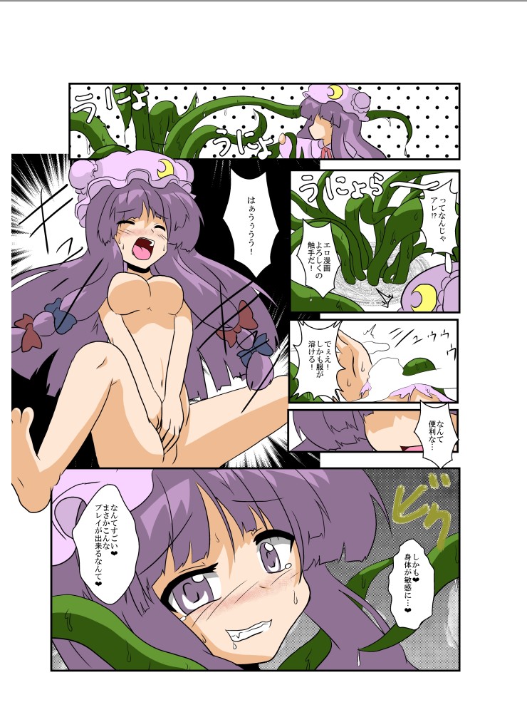 Touhou TS Monogatari ~Patchouli hen~ page 9 full