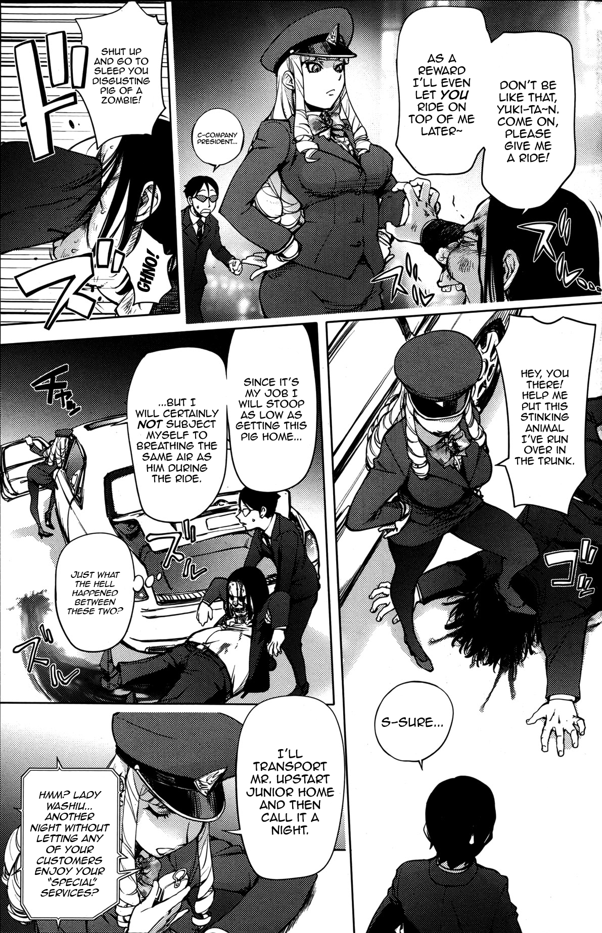 Sandaime Yotaka Taxi | Prostitute Taxi 3 page 3 full