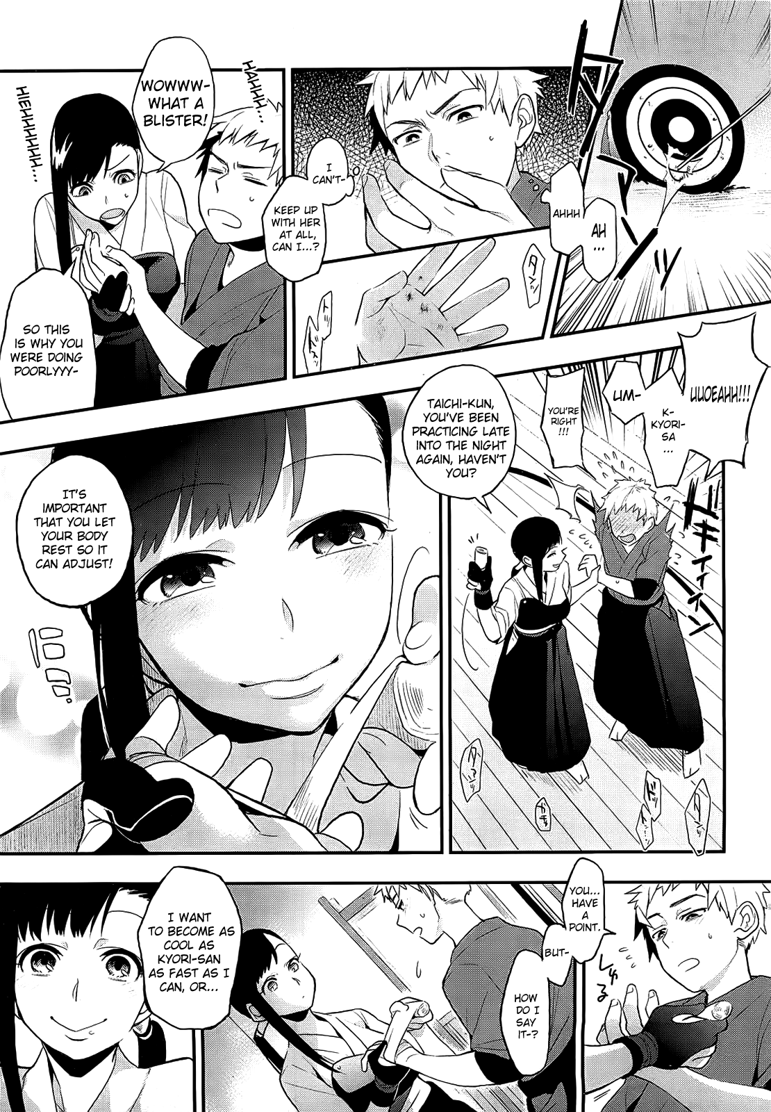 Mitsugake no Senpai | Senpai's Sweet Archery Glove page 3 full