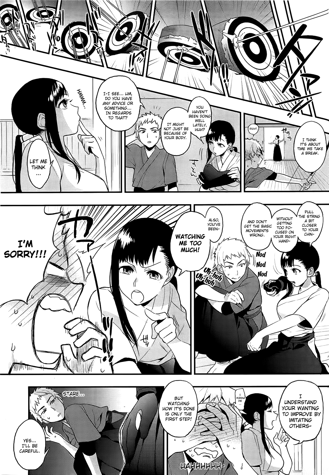 Mitsugake no Senpai | Senpai's Sweet Archery Glove page 5 full
