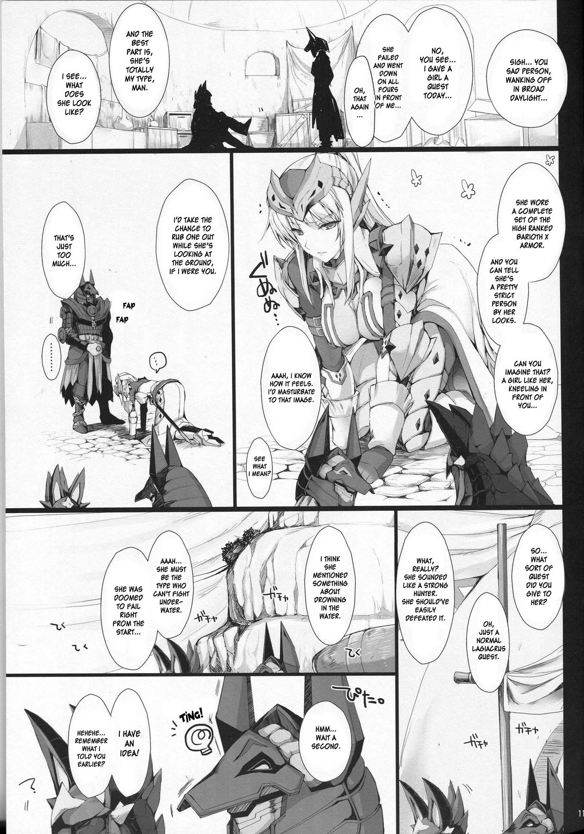 Monhan no Erohon 12 page 10 full